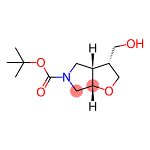Racemic-(3R,3aS,6aS)-tert-butyl 3-(hydroxymethyl)tetrahydro-2H-furo[2,3-c]pyrrole-5(3H)-carboxylate(WX110659)
