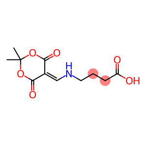 4-{[(2,2-Dimethyl-4,6-dioxo-1,3-dioxan-5-ylidene)-methyl]amino}butanoic acid