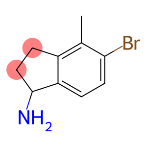5-BROMO-4-METHYL-2,3-DIHYDRO-1H-INDEN-1-AMINE