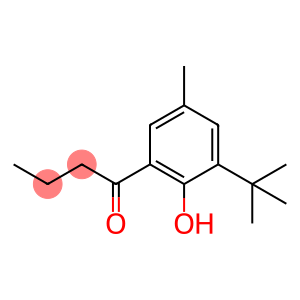 1-(3-(叔丁基)-2-羟基-5-甲基苯基)丁酮