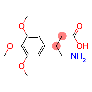 β-(aminomethyl)-3,4,5-trimethoxy-Benzenepropanoic acid