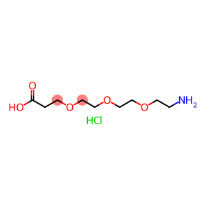 Amino-PEG3-C2-acid (hydrochloride)