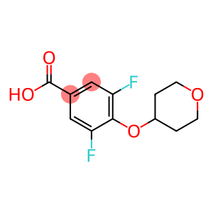Benzoic acid, 3,5-difluoro-4-[(tetrahydro-2H-pyran-4-yl)oxy]-