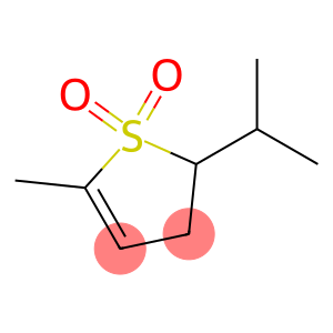 Thiophene, 2,3-dihydro-5-methyl-2-(1-methylethyl)-, 1,1-dioxide (9CI)