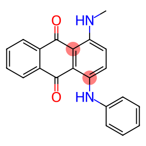 1-Anilino-4-(methylamino)anthraquinone,  Disperse  blue  24,  Solvent  blue  19