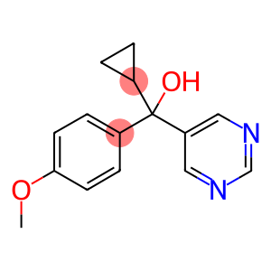 alpha-cyclopropyl-4-methoxy-alpha-(pyrimidin-5-yl)benzyl alcohol