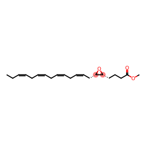 2-Oxiranebutanoic acid, 3-(2Z,5Z,8Z,11Z)-2,5,8,11-tetradecatetraen-1-yl-, methyl ester, (2R,3S)-rel-