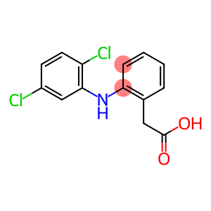 2-[(2,5-Dichlorophenyl)amino]benzeneacetic acid