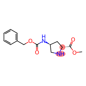D-Proline, 4-[[(phenylmethoxy)carbonyl]amino]-, methyl ester, (4S)-