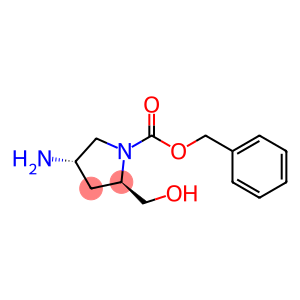 (2R,4S)-benzyl 4-amino-2-(hydroxymethyl)pyrrolidine-1-carboxylate