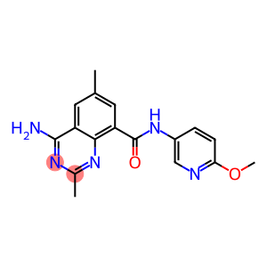 4-aMino-N-(6-Methoxypyridin-3-yl)-2,6-diMethylquinazoline-8-carboxaMide