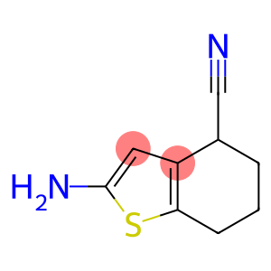 2-amino-4,5,6,7-tetrahydro-1-benzothiophene-4-carbonitrile