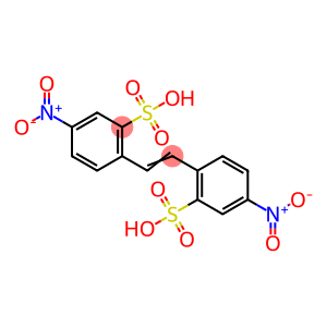 5-nitro-2-[2-(4-nitrophenyl)ethenyl]cyclohexa-2,4-diene-1,1-disulfonic acid
