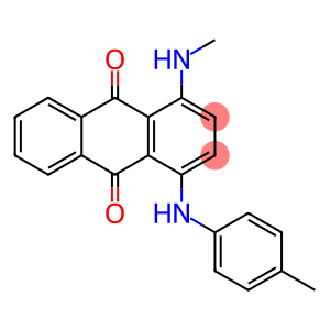1-(methylamino)-4-[(4-methylphenyl)amino]-10-anthracenedione
