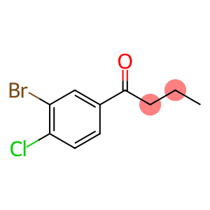 1-Butanone, 1-(3-bromo-4-chlorophenyl)-