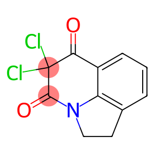 4H-Pyrrolo[3,2,1-ij]quinoline-4,6(5H)-dione,  5,5-dichloro-1,2-dihydro-