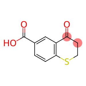2H-1-Benzothiopyran-6-carboxylic acid, 3,4-dihydro-4-oxo-