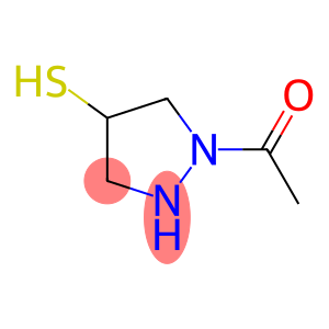 4-Pyrazolidinethiol, 1-acetyl- (9CI)