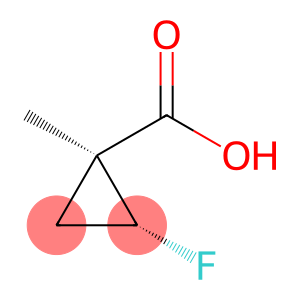 (1S,2R)-rel-2-fluoro-1-methyl-cyclopropanecarboxylic acid
