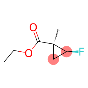 Cyclopropanecarboxylic acid, 2-fluoro-1-methyl-, ethyl ester, cis- (9CI)