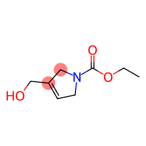 2,5-Dihydro-3-(hydroxymethyl)-1H-pyrrole-1-carboxylic acid ethyl ester