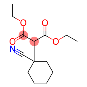 Propanedioic acid, 2-(1-cyanocyclohexyl)-, 1,3-diethyl ester