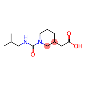 2-{1-[(2-甲基丙基)氨基羰基]哌啶-3-基}乙酸