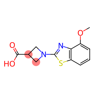 1-(4-Methoxy-1,3-benzothiazol-2-yl)azetidine-3-carboxylic acid
