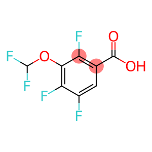 Benzoic acid, 3-(difluoromethoxy)-2,4,5-trifluoro-