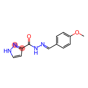 (E)-N-(4-methoxybenzylidene)-1H-pyrazole-5-carbohydrazide