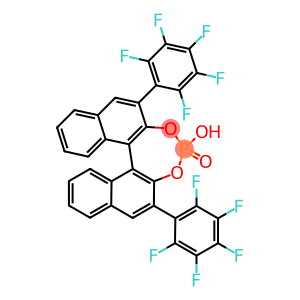 (11bR)-4-羟基-2,6-双(全氟苯基)二萘并[2,1-d:1',2'-f][1,3,2]二氧杂磷杂环庚三烯4-氧化物