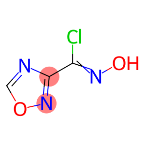 1,2,4-Oxadiazole-3-carboximidoylchloride,N-hydroxy-(9CI)