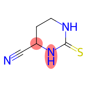 4-Pyrimidinecarbonitrile, hexahydro-2-thioxo-