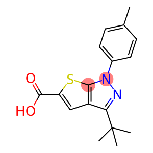 3-(tert-Butyl)-1-(p-tolyl)-1H-thieno[2,3-c]pyrazole-5-carboxylic acid