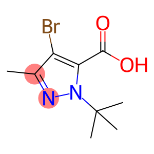 4-BROMO-1-(TERT-BUTYL)-3-METHYL-1H-PYRAZOLE-5-CARBOXYLIC ACID