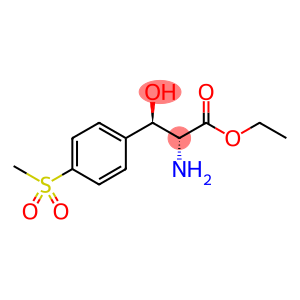 D-Phenylalanine, β-hydroxy-4-(methylsulfonyl)-, ethyl ester, (βR)-rel-