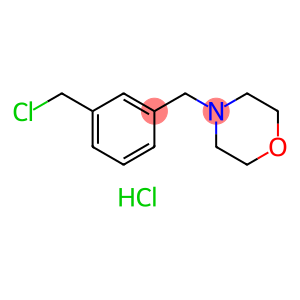 4-{[3-(chloromethyl)phenyl]methyl}morpholine hydrochloride
