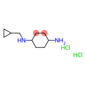 (1R*,4R*)-N1-(Cyclopropylmethyl)cyclohexane-1,4-diamine dihydrochloride