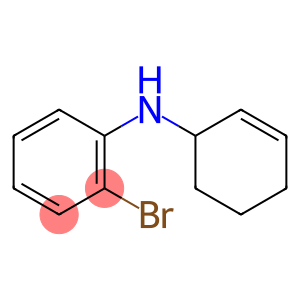 Benzenamine, 2-bromo-N-2-cyclohexen-1-yl-
