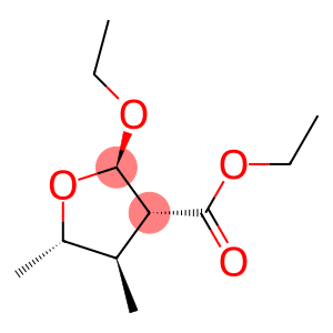 3-Furancarboxylicacid,2-ethoxytetrahydro-4,5-dimethyl-,ethylester,(2alpha,3bta,4alpha,5bta)-(9CI)