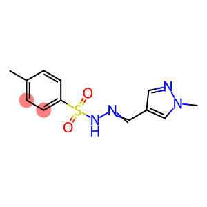 4-methyl-N'-((1-methyl-1H-pyrazol-4-yl)methylene)benzenesulfonohydrazide