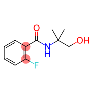 2-FLUORO-N-(1-HYDROXY-2-METHYLPROPAN-2-YL)BENZAMIDE