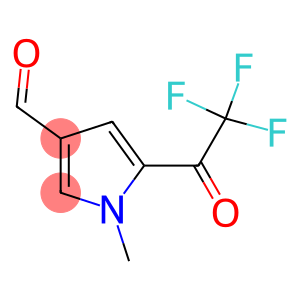 1H-Pyrrole-3-carboxaldehyde, 1-methyl-5-(trifluoroacetyl)- (9CI)
