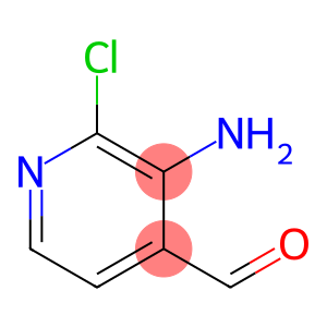3-Amino-2-chloro-pyridine-4-carbaldehyde