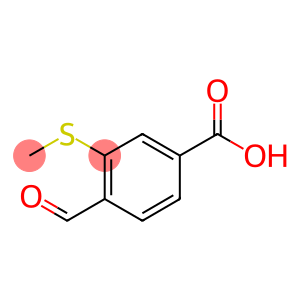 4-Formyl-3-(methylthio)benzoic acid