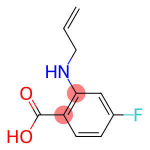 Benzoic acid, 4-fluoro-2-(2-propenylamino)- (9CI)