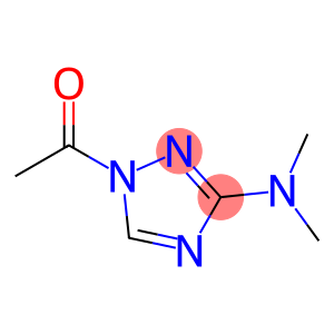 1H-1,2,4-Triazol-3-amine, 1-acetyl-N,N-dimethyl- (9CI)