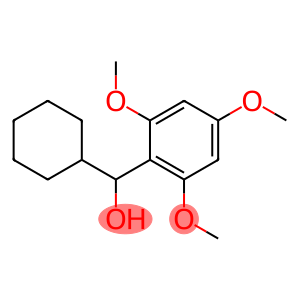 α-Cyclohexyl-2,4,6-trimethoxybenzenemethanol