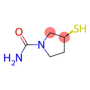 1-Pyrrolidinecarboxamide,3-mercapto-,(S)-(9CI)