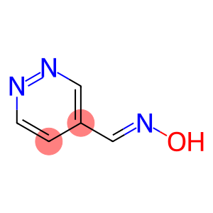 pyridazine-4-carbaldehyde oxime